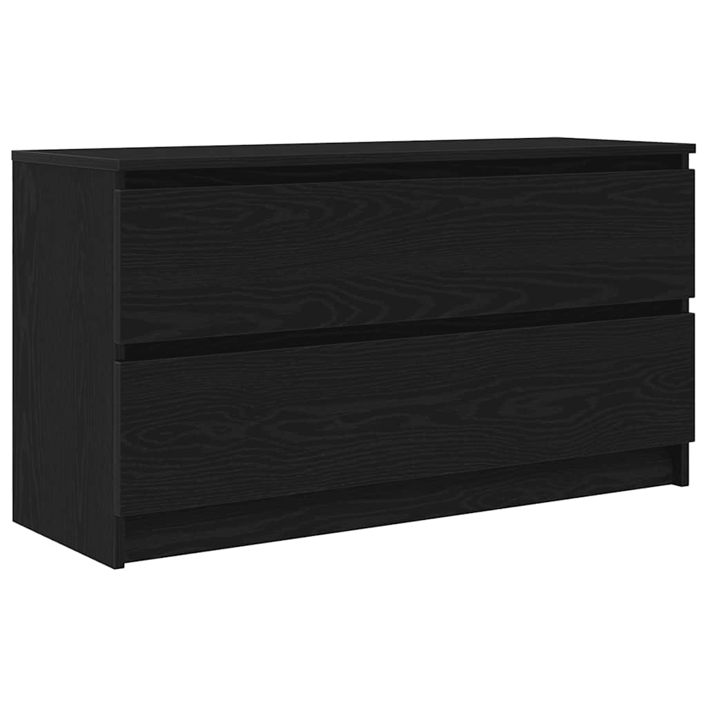 Έπιπλο Τηλεόρασης Μαύρο 100x35x54 εκ. Επεξ. Επεξεργασμένο Ξύλο