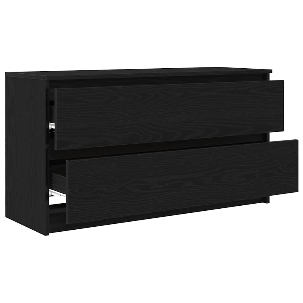 Έπιπλο Τηλεόρασης Μαύρο 100x35x54 εκ. Επεξ. Επεξεργασμένο Ξύλο