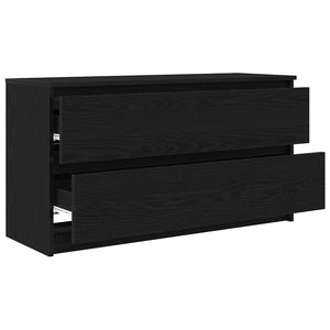 Έπιπλο Τηλεόρασης Μαύρο 100x35x54 εκ. Επεξ. Επεξεργασμένο Ξύλο