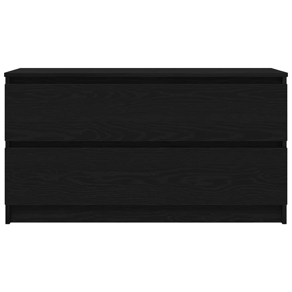 Έπιπλο Τηλεόρασης Μαύρο 100x35x54 εκ. Επεξ. Επεξεργασμένο Ξύλο