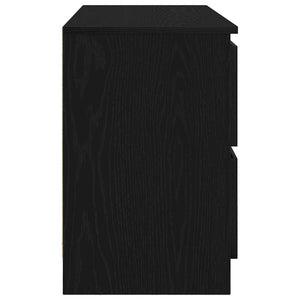Έπιπλο Τηλεόρασης Μαύρο 100x35x54 εκ. Επεξ. Επεξεργασμένο Ξύλο