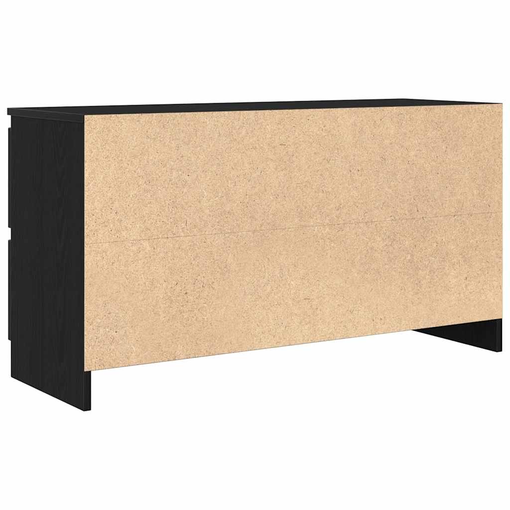 Έπιπλο Τηλεόρασης Μαύρο 100x35x54 εκ. Επεξ. Επεξεργασμένο Ξύλο
