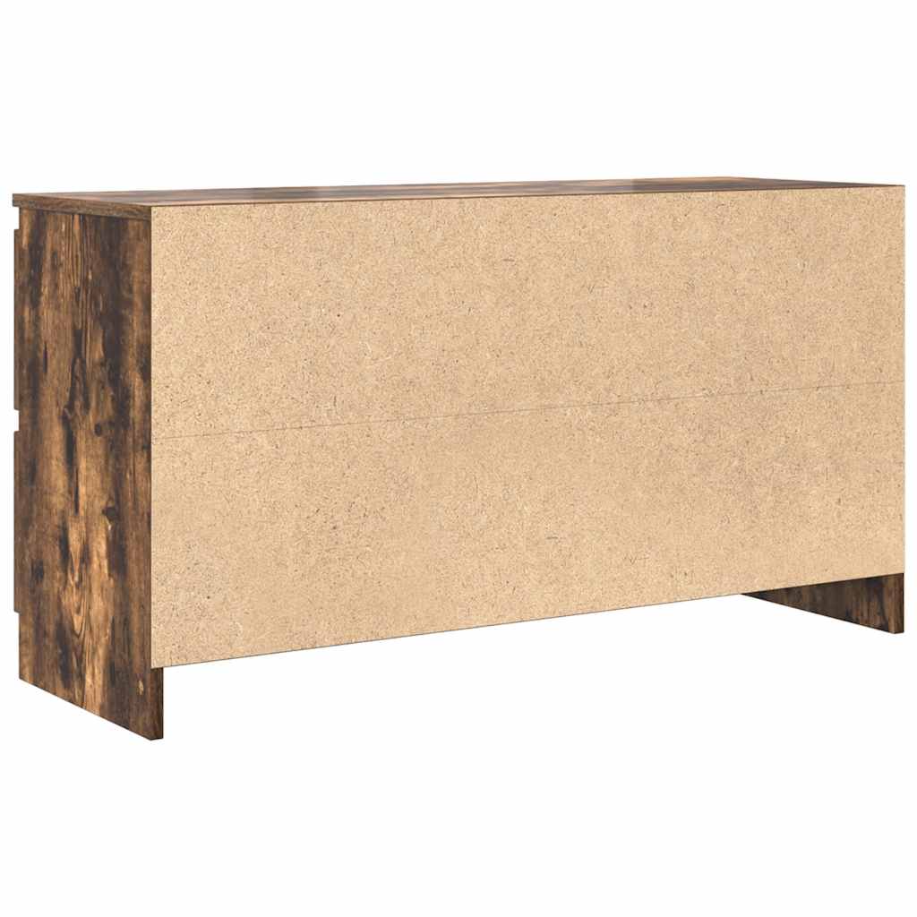 Έπιπλο Τηλεόρασης Καπνιστή Δρυς 100x35x54 εκ. Επεξεργ. Ξύλο