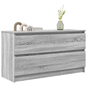 Έπιπλο Τηλεόρασης Γκρι Sonoma 100x35x54 εκ. από Επεξεργ. Ξύλο - Pakobazaar