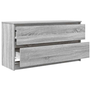 Έπιπλο Τηλεόρασης Γκρι Sonoma 100x35x54 εκ. από Επεξεργ. Ξύλο - Pakobazaar