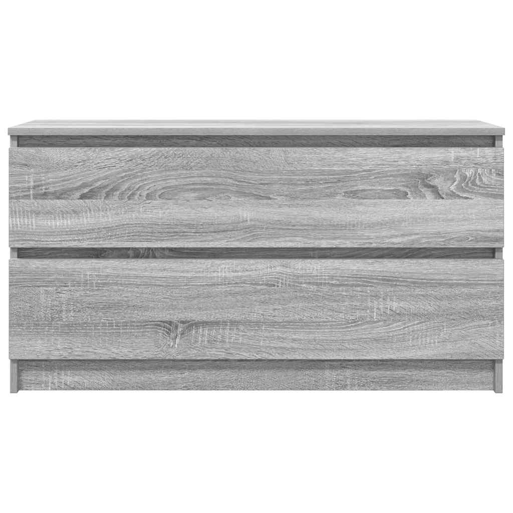 Έπιπλο Τηλεόρασης Γκρι Sonoma 100x35x54 εκ. από Επεξεργ. Ξύλο - Pakobazaar