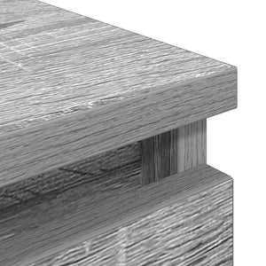 Έπιπλο Τηλεόρασης Γκρι Sonoma 100x35x54 εκ. από Επεξεργ. Ξύλο - Pakobazaar