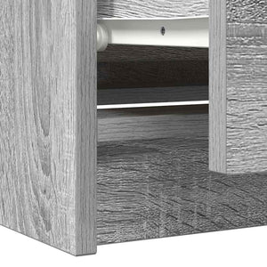 Έπιπλο Τηλεόρασης Γκρι Sonoma 100x35x54 εκ. από Επεξεργ. Ξύλο - Pakobazaar