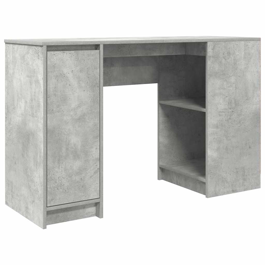 Γραφείο Γκρι του Σκυροδέματος 120x42x76 εκ. Επεξεργασμένο Ξύλο
