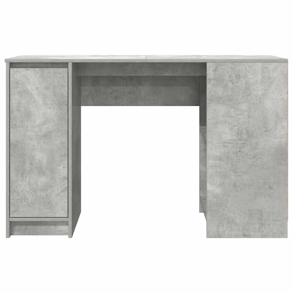 Γραφείο Γκρι του Σκυροδέματος 120x42x76 εκ. Επεξεργασμένο Ξύλο