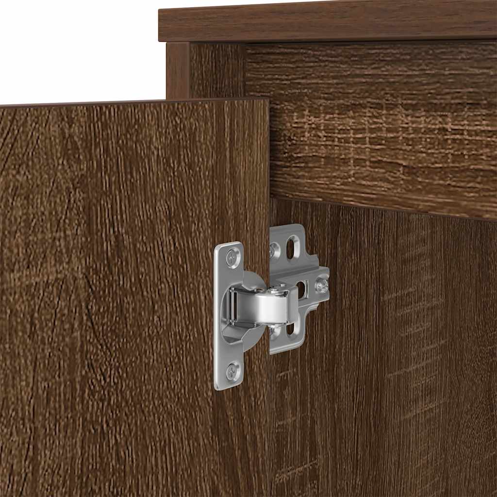 Γραφείο Καφέ Δρυς 120x42x76 εκ. από Επεξεργασμένο Ξύλο - Pakobazaar