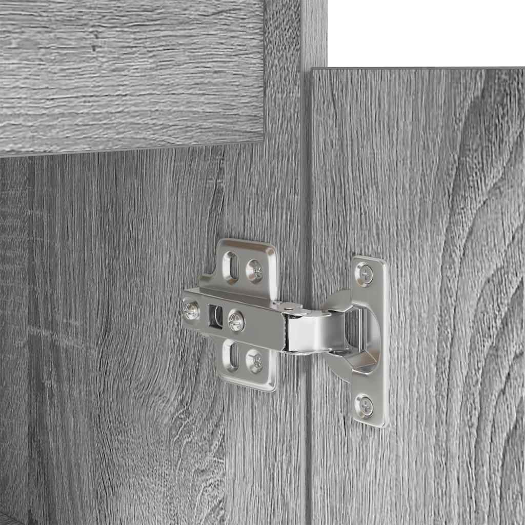 Γραφείο Γκρι Sonoma 86x49x76 εκ. από Επεξεργασμένο Ξύλο - Pakobazaar