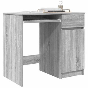 Γραφείο Γκρι Sonoma 86x49x76 εκ. από Επεξεργασμένο Ξύλο - Pakobazaar