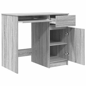 Γραφείο Γκρι Sonoma 86x49x76 εκ. από Επεξεργασμένο Ξύλο - Pakobazaar