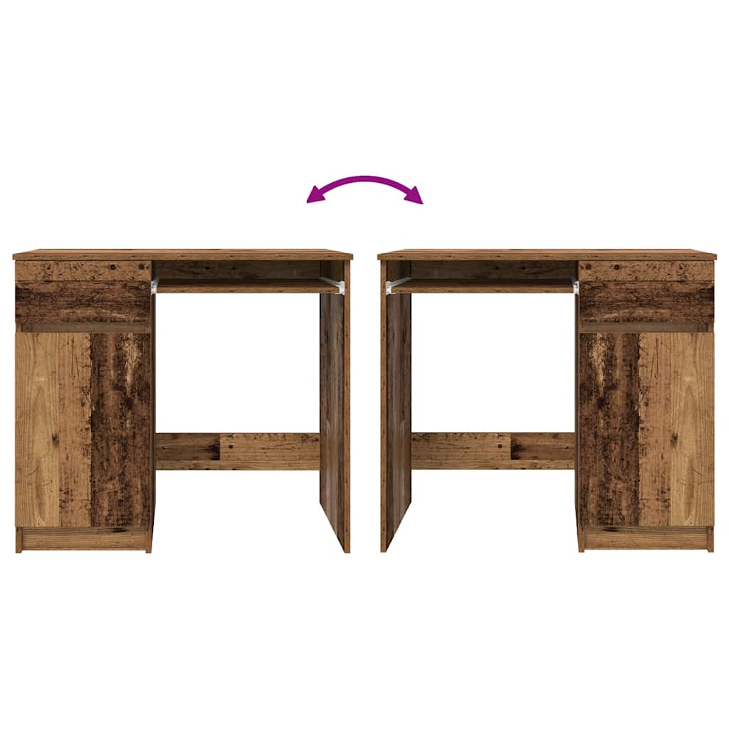 Γραφείο Παλιό ξύλο 86x49x76 εκ. από Επεξεργασμένο Ξύλο