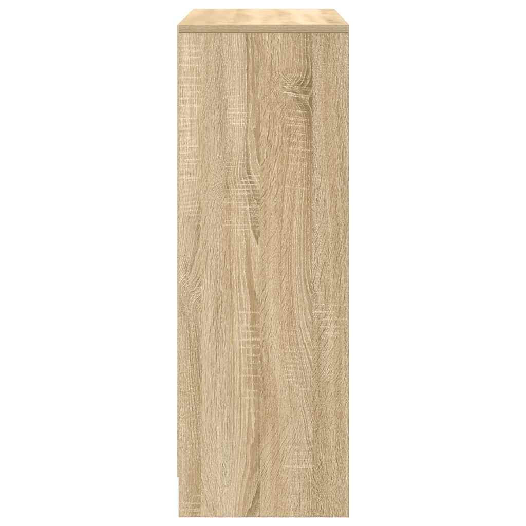 Συρταριέρα με Συρτάρια και Πόρτες Sonoma Δρυς 73x31x90 εκ - Pakobazaar