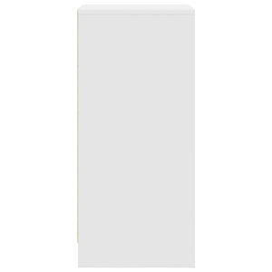 Παπουτσοθήκη Λευκή 29,5x34x76 εκ. από Επεξεργασμένο Ξύλο - Pakobazaar