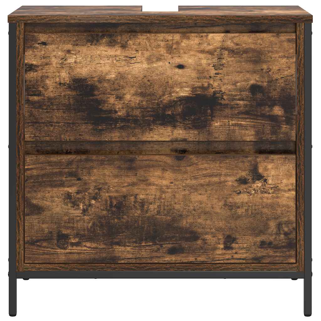 Ντουλάπι νιπτήρα μπάνιου με συρτάρια 60x34,5x60 εκ.