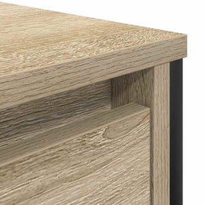 ντουλάπι νιπτήρα με συρτάρια Sonoma Δρυς 90x34,5x60 εκ.