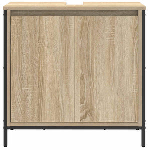 Ντουλάπι Νιπτήρα Μπάνιου Sonoma Δρυς 60x34,5x60 εκ. - Pakobazaar