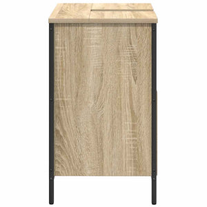 Ντουλάπι Νιπτήρα Μπάνιου Sonoma Δρυς 60x34,5x60 εκ. - Pakobazaar
