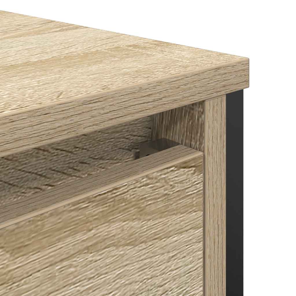 Ντουλάπι Νιπτήρα Μπάνιου Sonoma Δρυς 60x34,5x60 εκ. - Pakobazaar