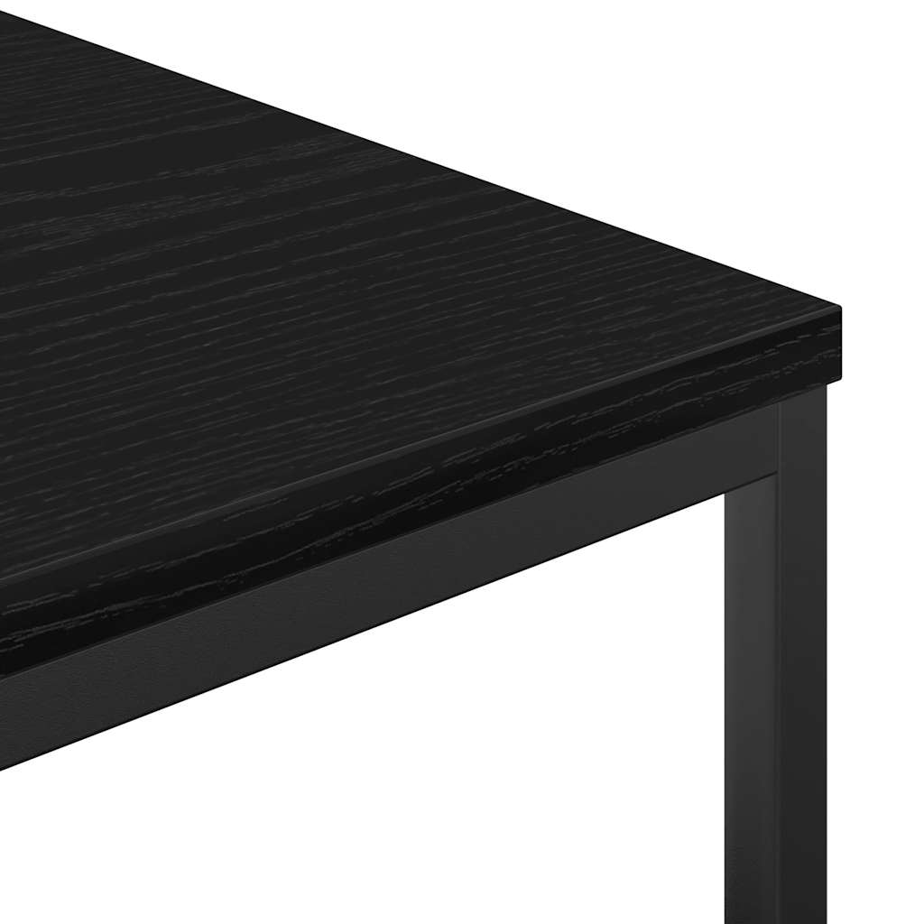 Ντουλάπι μπάνιου με ράφια Μαύρη βελανιδιά 36x35x165 cm - Pakobazaar