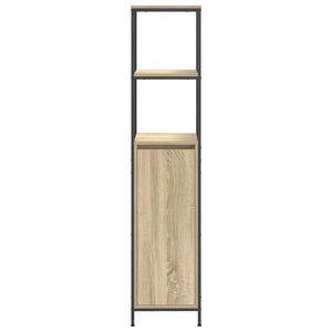 Ντουλάπι μπάνιου με ράφια Sonoma δρυς 36x35x165 εκ. - Pakobazaar
