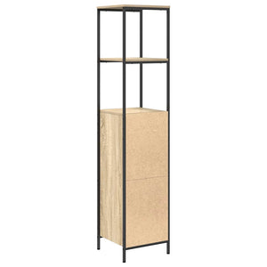 Ντουλάπι μπάνιου με ράφια Sonoma δρυς 36x35x165 εκ. - Pakobazaar