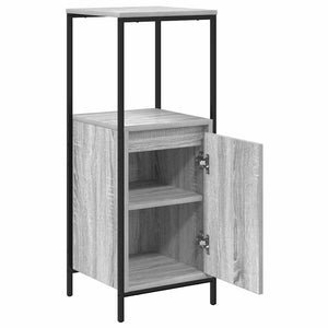 Ντουλάπι Μπάνιου με Καθρέφτη Γκρι Sonoma 36x35x95 εκ. - Pakobazaar