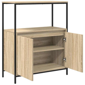 Ντουλάπι μπάνιου με ράφια Sonoma δρυς 76,5x35x95 εκ. - Pakobazaar