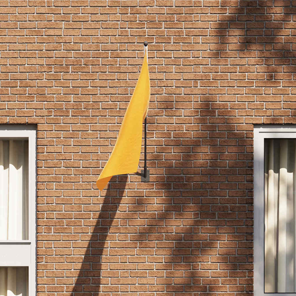 Στήριγμα Σημαίας Μαύρο 10,5 x 7,5 x 0,25 εκ. Ατσάλι - Pakobazaar