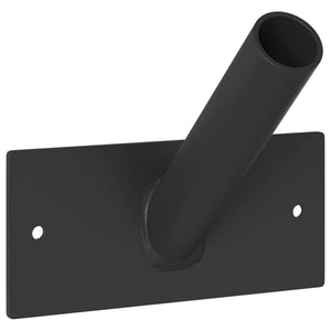 Στήριγμα Σημαίας Μαύρο 13 x 6 x 0,2 εκ. Ατσάλι - Pakobazaar