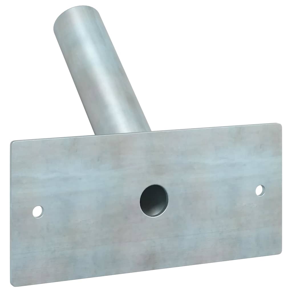 Στήριγμα Σημαίας Ασημί 13 x 6 x 0,2 εκ. Ατσάλι - Pakobazaar