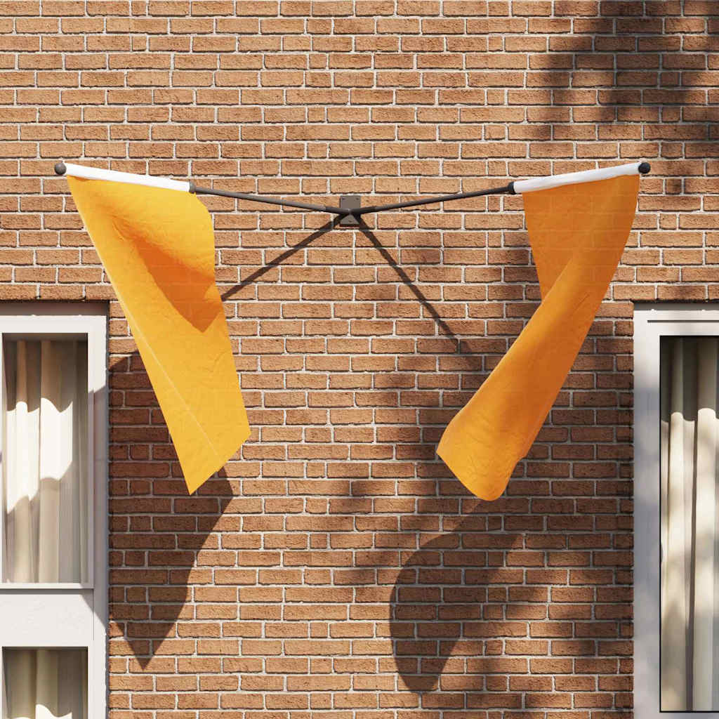 Στήριγμα Σημαίας Μαύρο 11,5 x 7,5 x 0,2 εκ. Ατσάλι - Pakobazaar