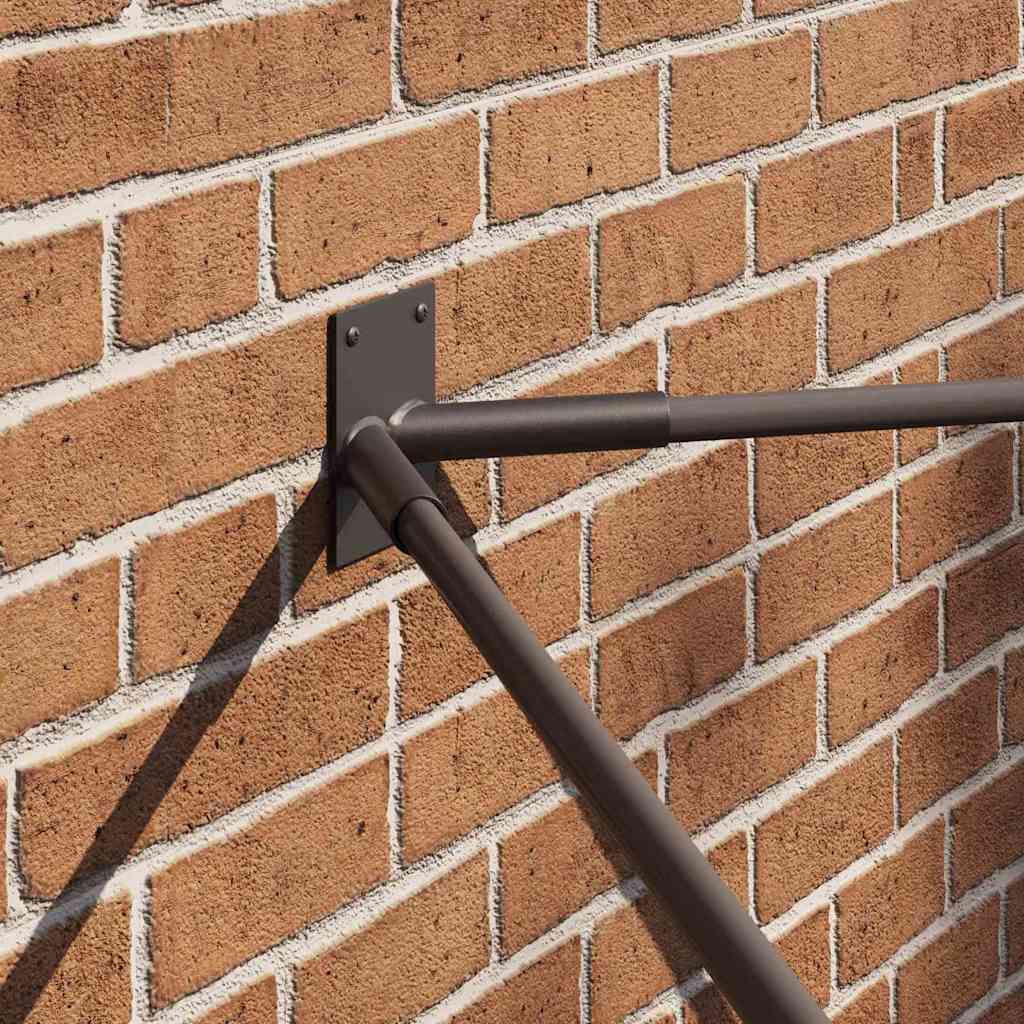 Στήριγμα Σημαίας Μαύρο 11,5 x 7,5 x 0,2 εκ. Ατσάλι - Pakobazaar