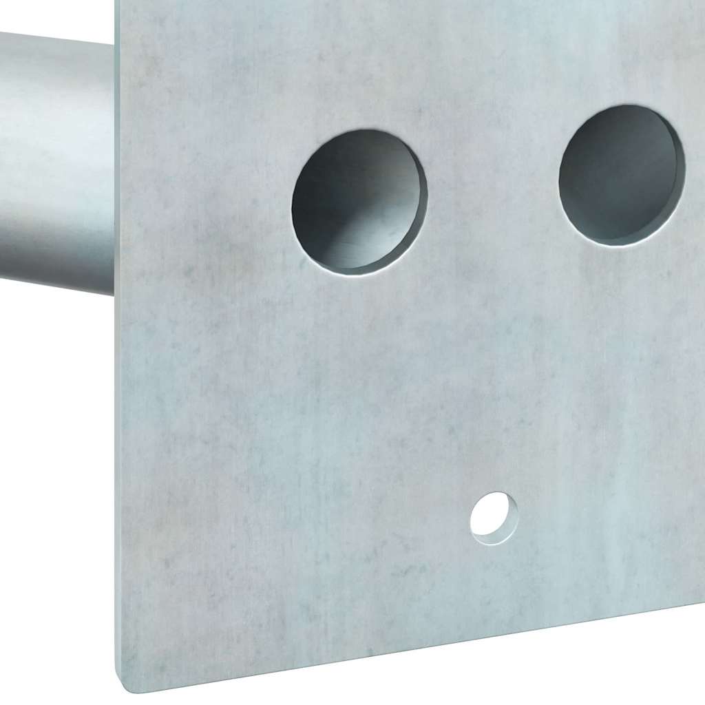 Στήριγμα Σημαίας Ασημί 11,5 x 7,5 x 0,2 εκ. Ατσάλι - Pakobazaar