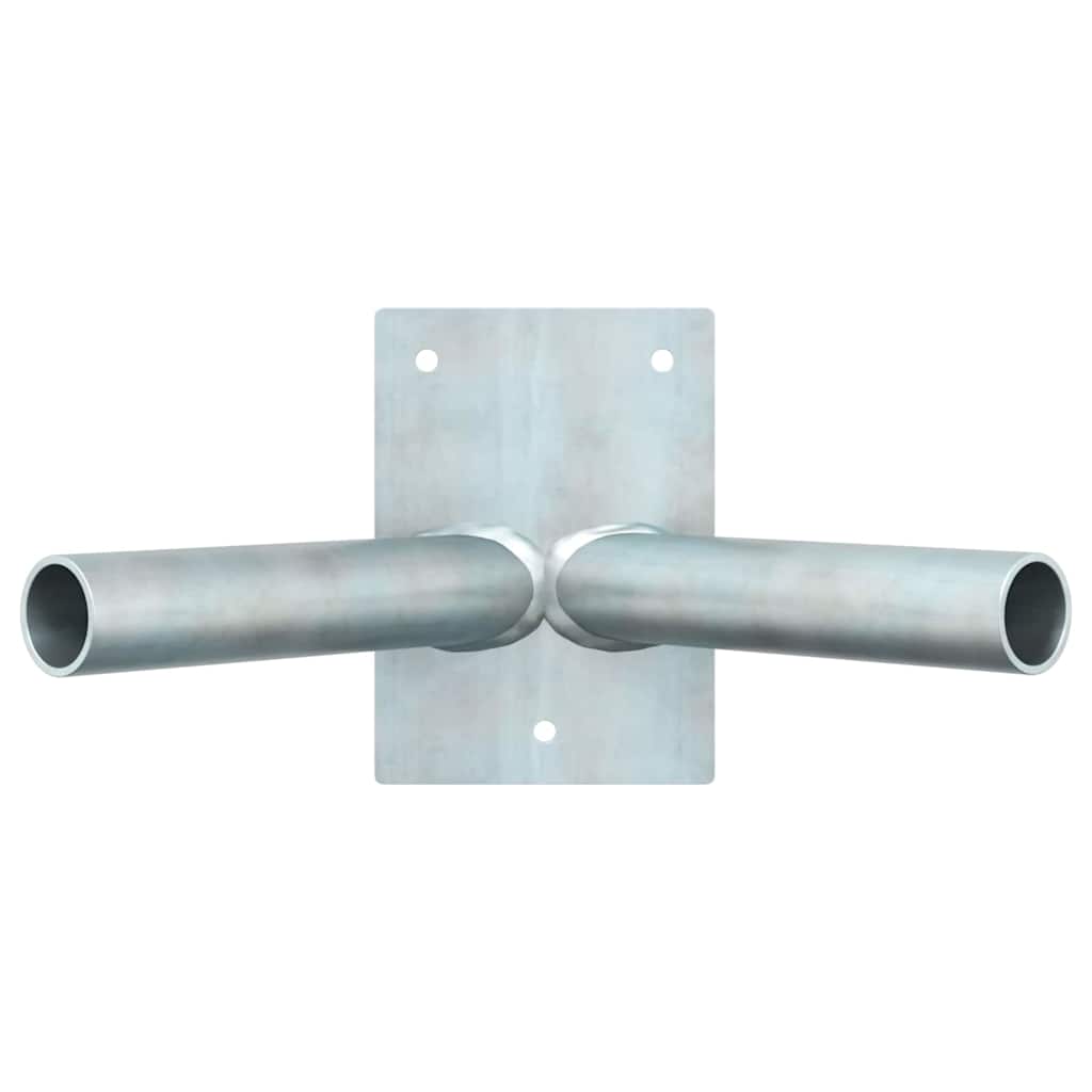 Στήριγμα Σημαίας Ασημί 11,5 x 7,5 x 0,2 εκ. Ατσάλι - Pakobazaar