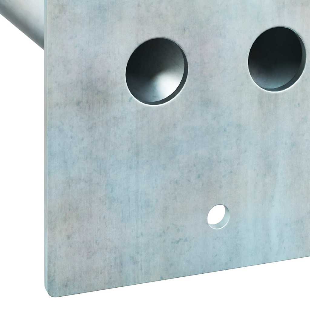 Στήριγμα Σημαίας Ασημί 10,5 x 7,5 x 0,2 εκ. Ατσάλι - Pakobazaar