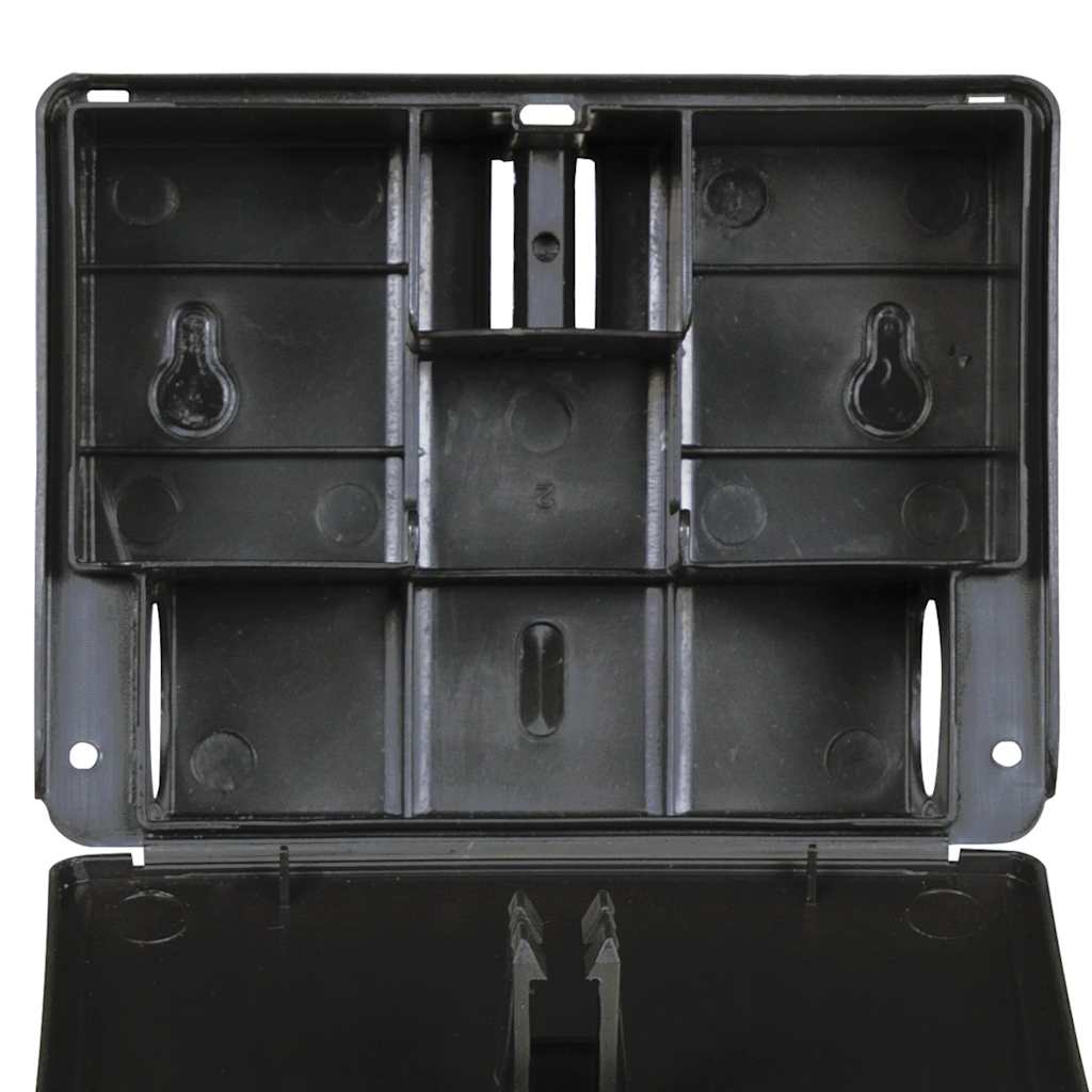 Παγίδες ποντικιών 10 τεμάχια Μαύρο 13x10x4 εκ.