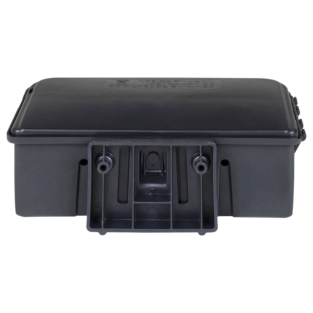 Ποντικοπαγίδες 4 τεμ. Μαύρες 22x12,5x7,5 εκ. - Pakobazaar