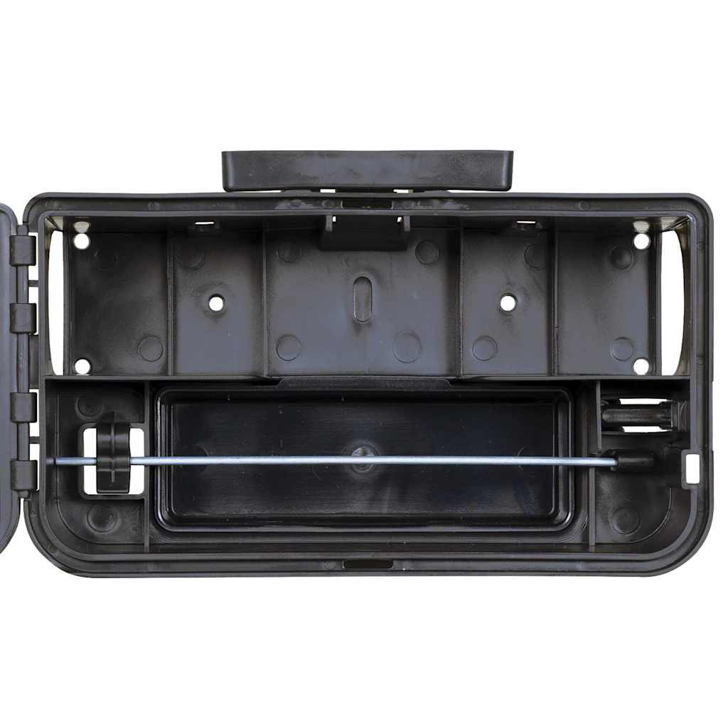 Παγίδες ποντικιών 12 τεμάχια Μαύρο 22x12,5x7,5 εκ.