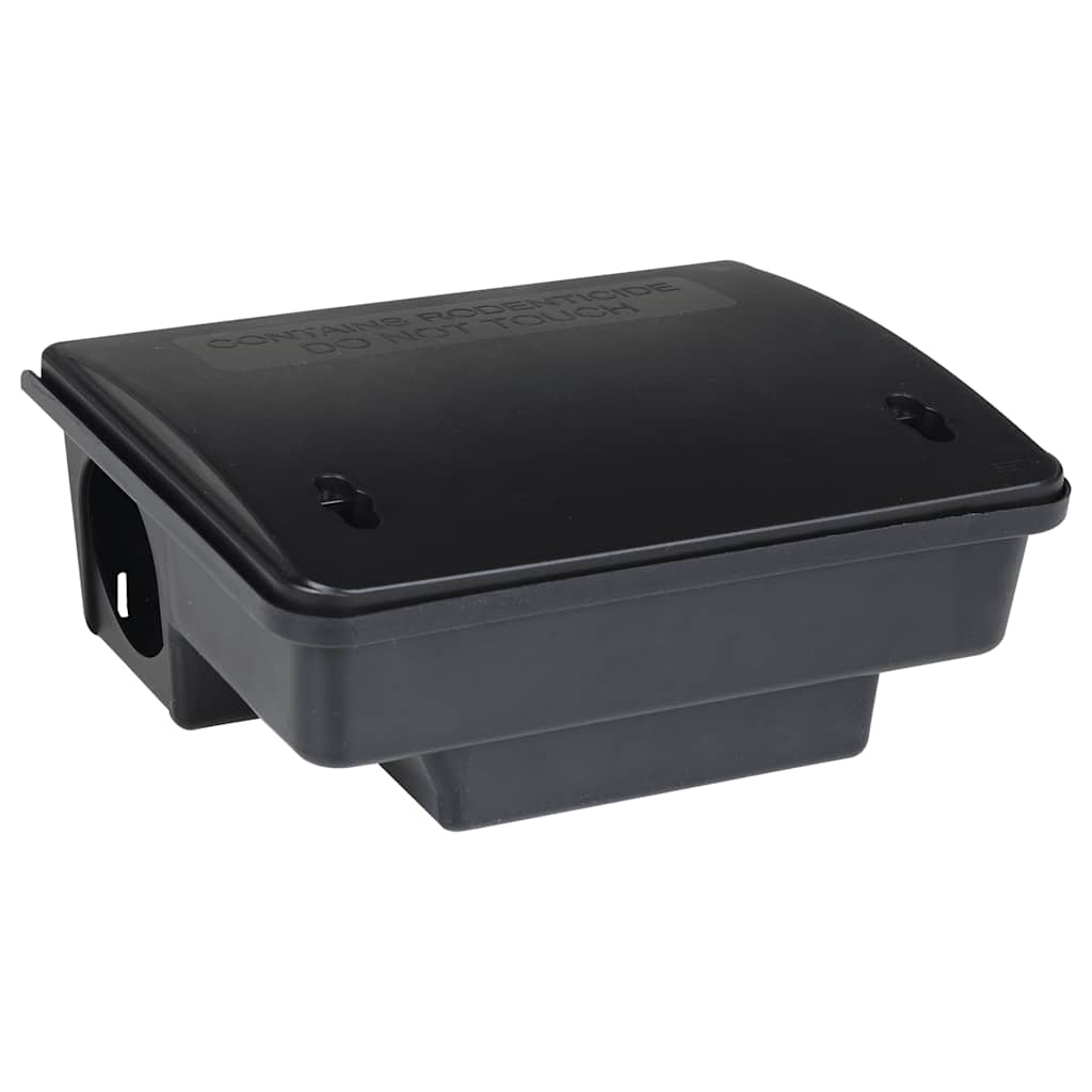 Ποντικοπαγίδες 4 τεμ. Μαύρες 23x19x9,5 εκ. - Pakobazaar