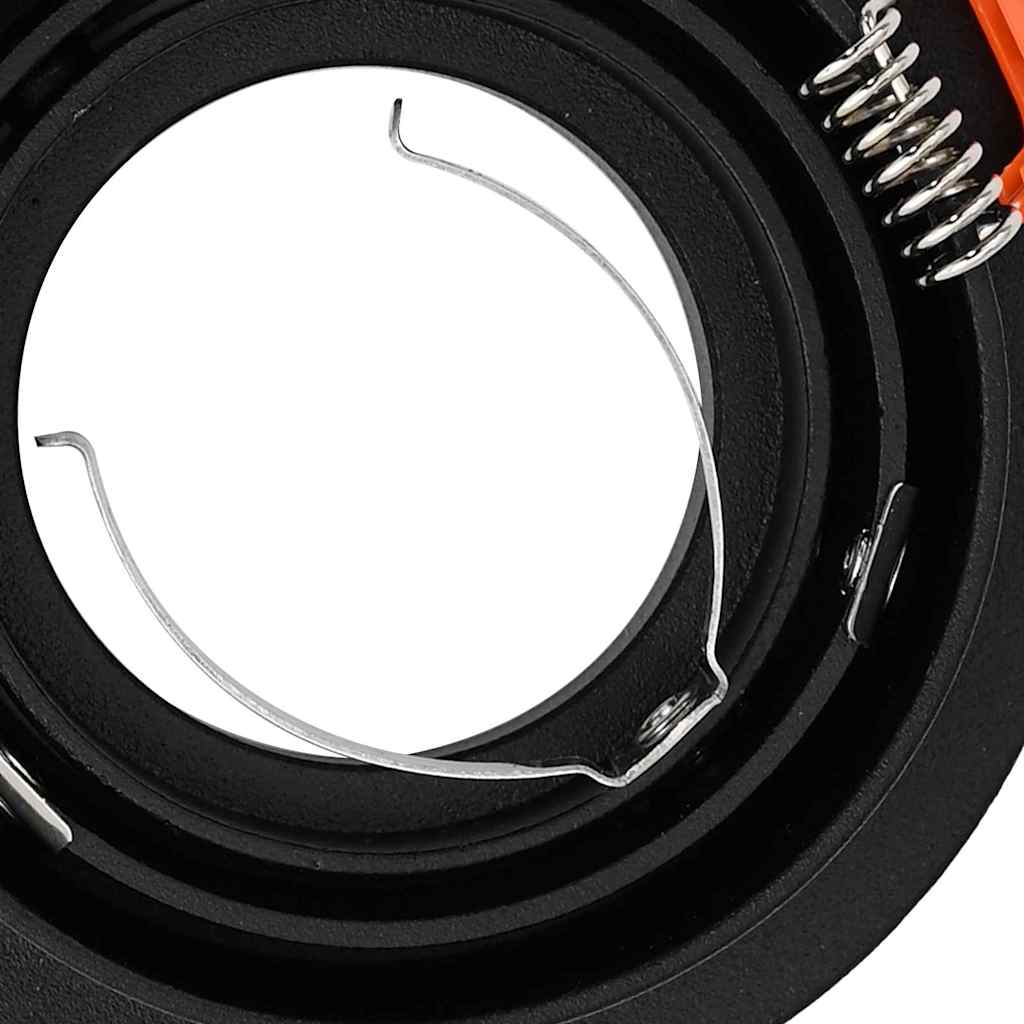 Σποτ 24 pcs Μαύρο 9 x 9 x 2 εκ. Αλουμίνιο - Pakobazaar