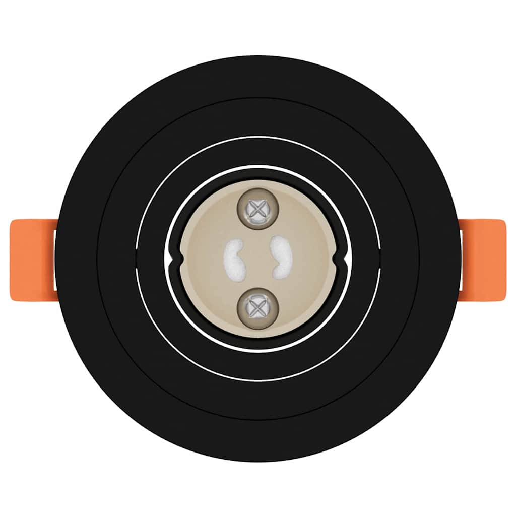 Σποτ 24 pcs Μαύρο 9 x 9 x 2 εκ. Αλουμίνιο - Pakobazaar