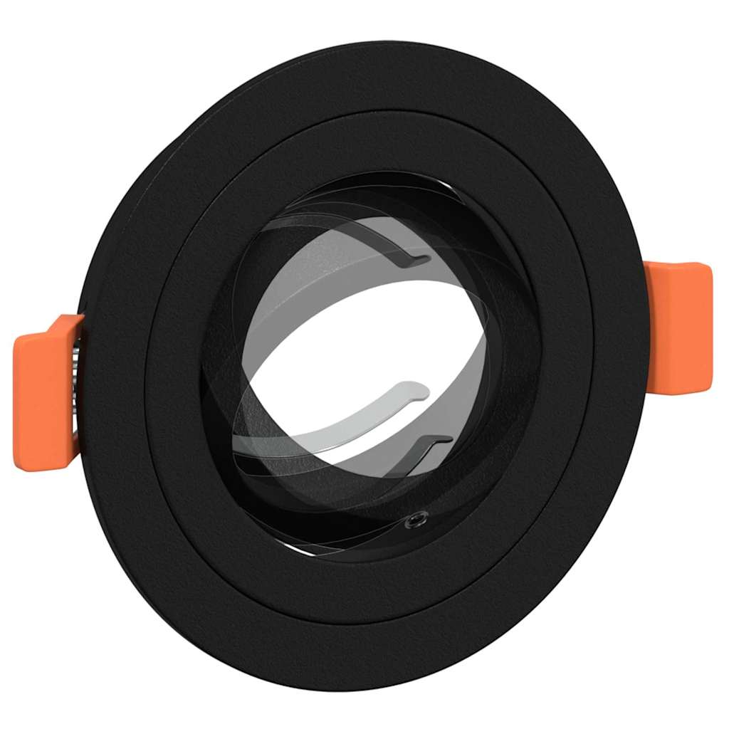 Σποτ 24 pcs Μαύρο 9 x 9 x 2 εκ. Αλουμίνιο - Pakobazaar