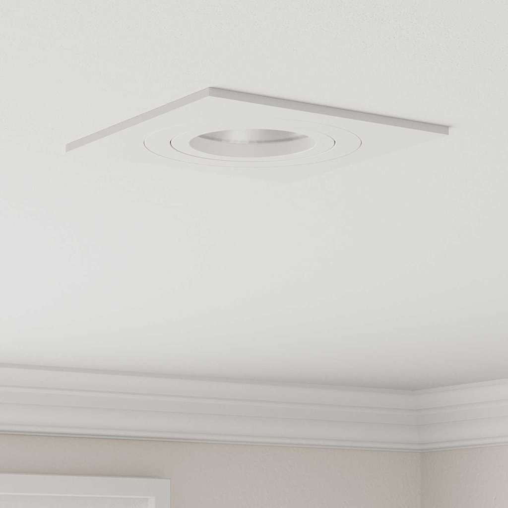 Σποτ 6 pcs Λευκό 9 x 9 x 2 εκ. Αλουμίνιο - Pakobazaar