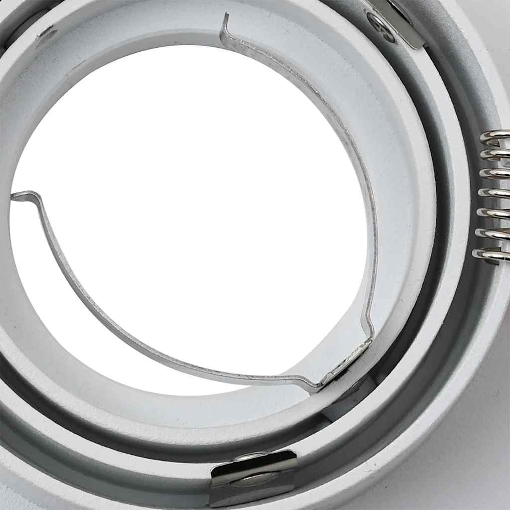 Σποτ 12 pcs Λευκό 9 x 9 x 2 εκ. Αλουμίνιο - Pakobazaar