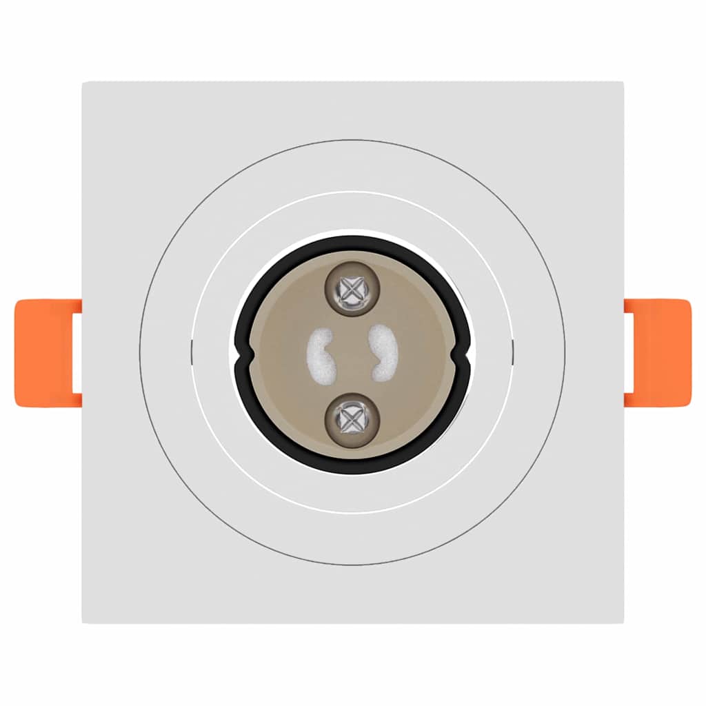 Σποτ 12 pcs Λευκό 9 x 9 x 2 εκ. Αλουμίνιο - Pakobazaar