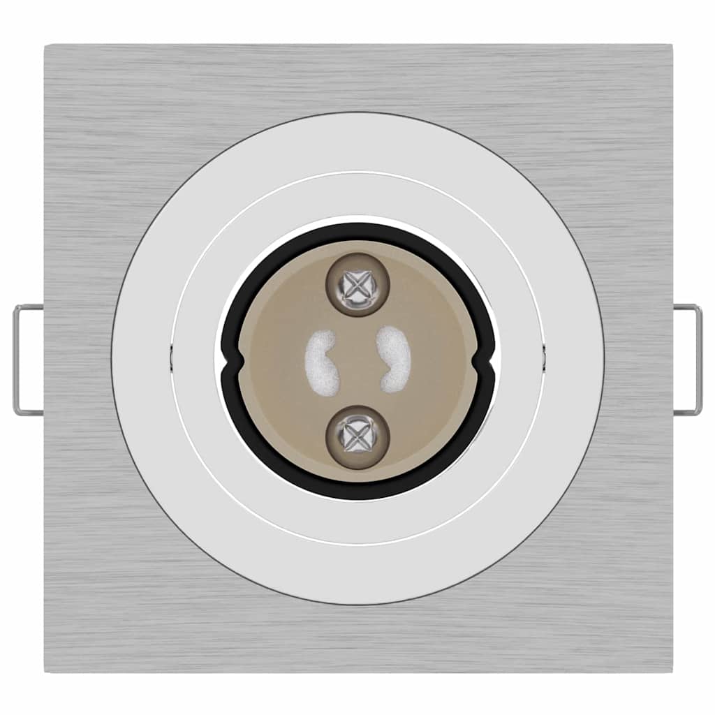 Σποτ 24 pcs Ασημί 9 x 9 x 2 εκ. Αλουμίνιο - Pakobazaar